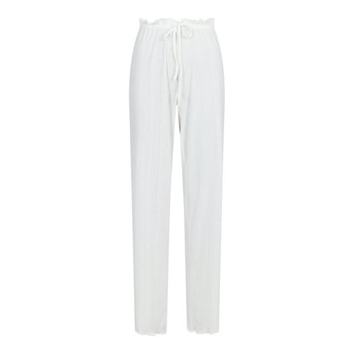 Neo Noir Serafina Pointelle Bukser, White, 34
