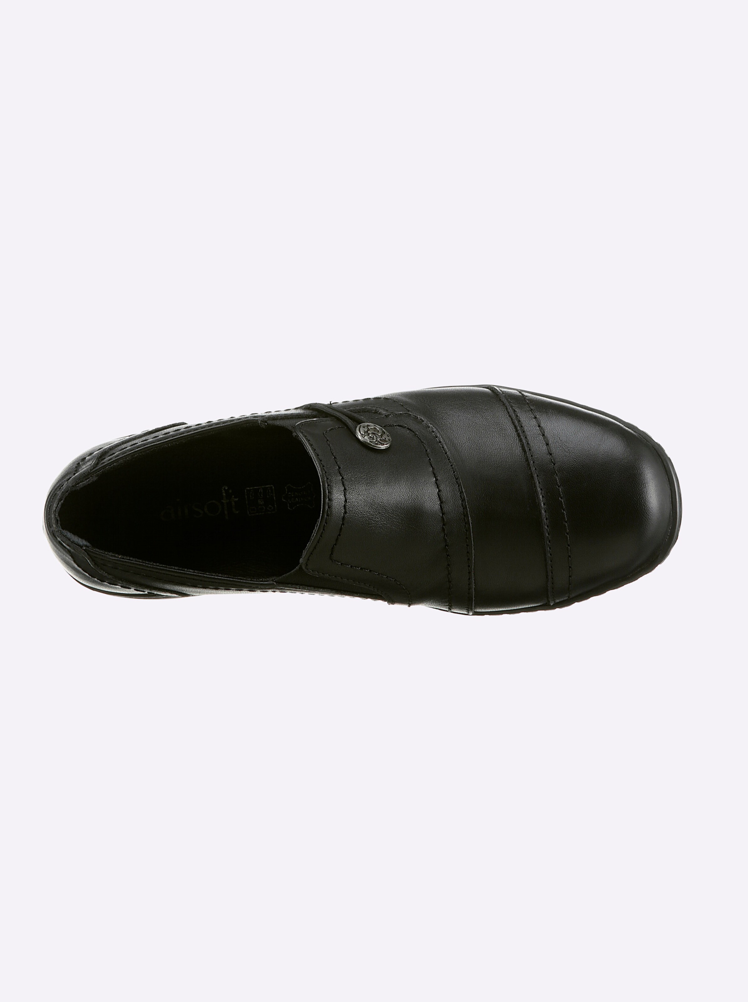 airsoft comfort+ Slipper in schwarz