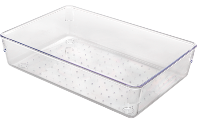 Metaltex Schubladen Organizer / Behälter stapelbar transparent