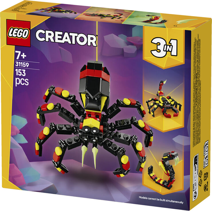 Lego Vilde dyr - Edderkop på spring 31159
