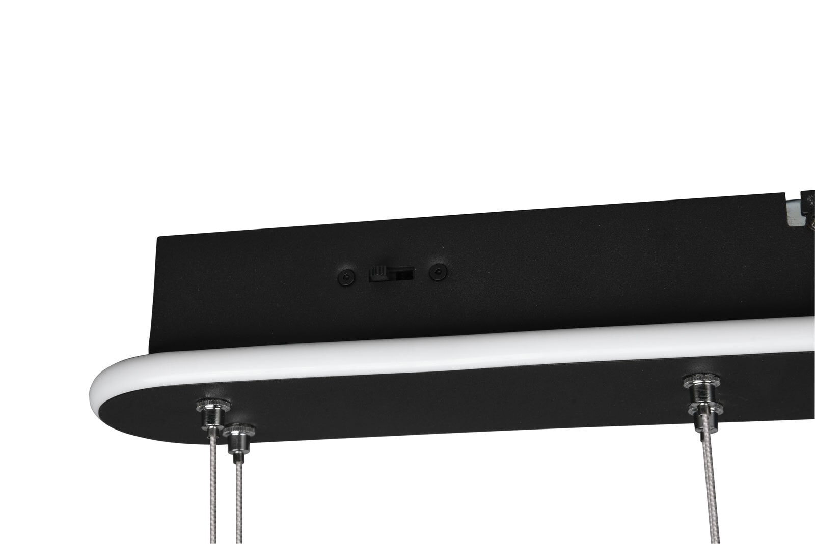 Morrison Pendelleuchte schwarz 323610332, B/H/T: 90 / 150 / 50 cm, Metall