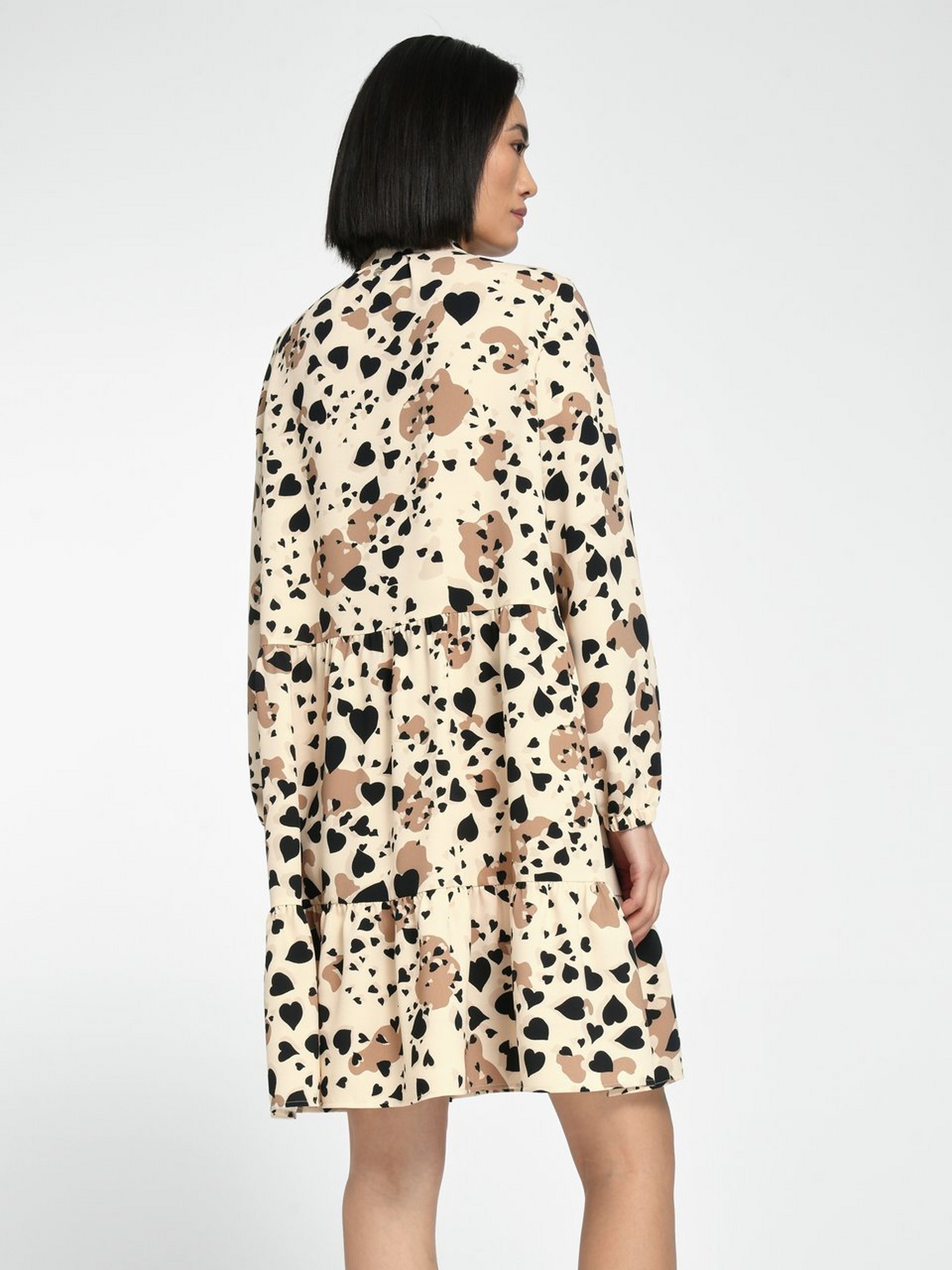 Kleid mit Stehkragen