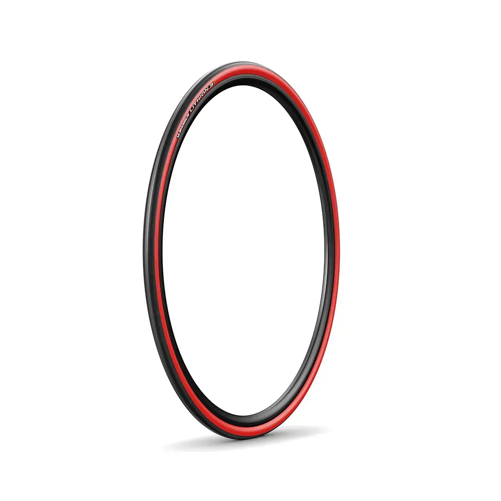 Michelin Lithion3 Racefiets Band Zwart/Rood