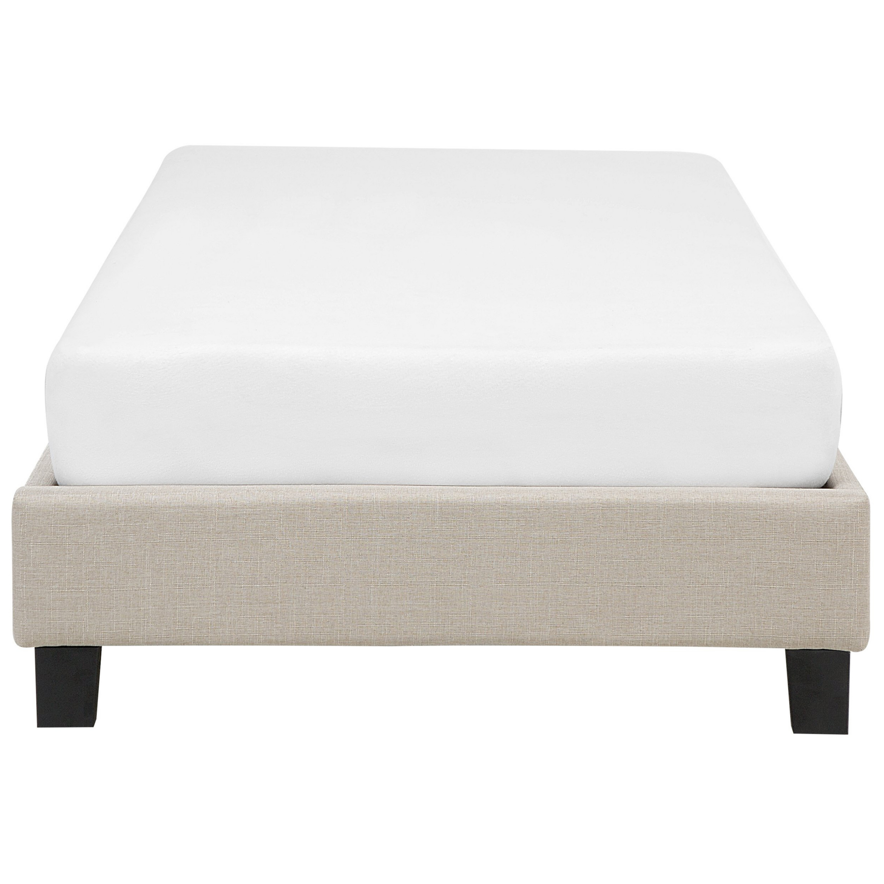 Beliani - ROANNE - Kinderbed - Beige - 90 x 200 cm - Polyester