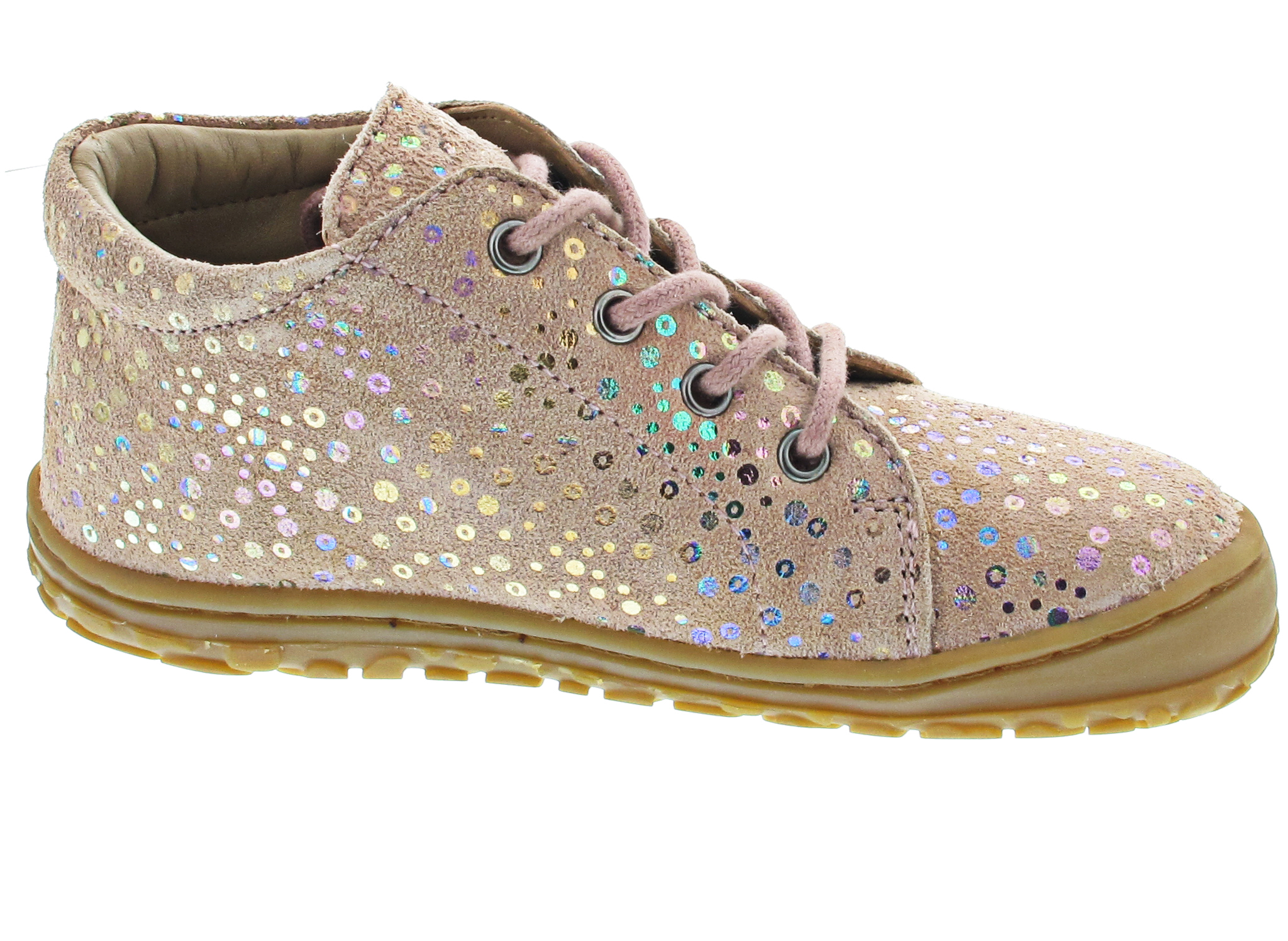 Lurchi Nani 1 Barefoot Lauflernschuh rose