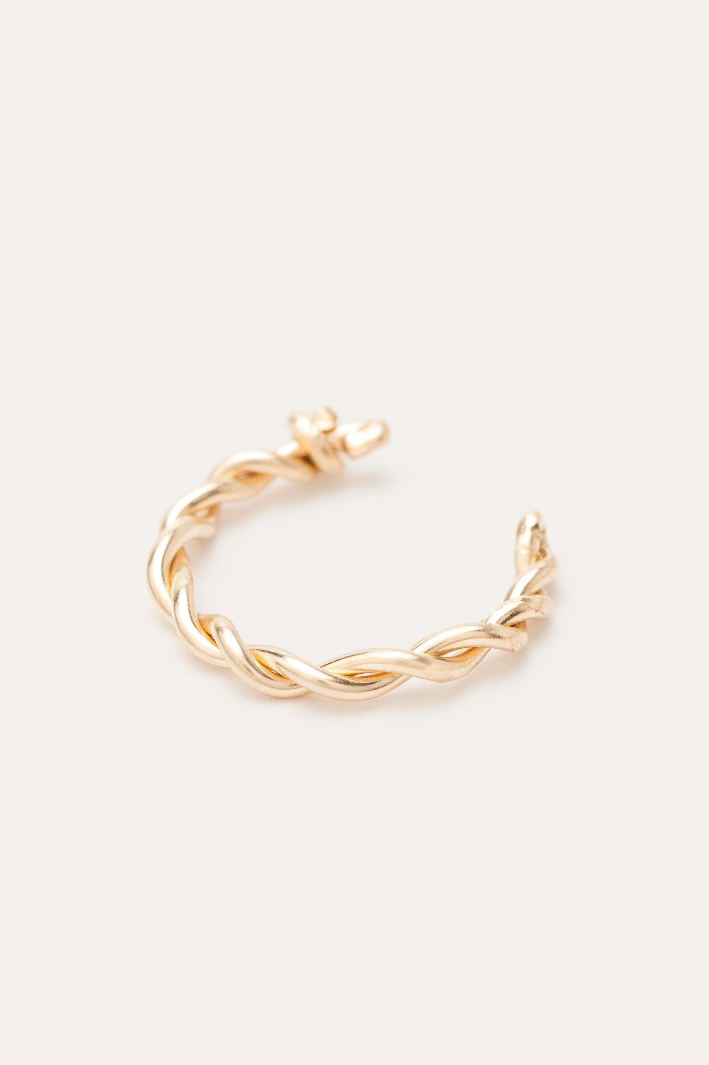 Faux piercing torsade | Doré