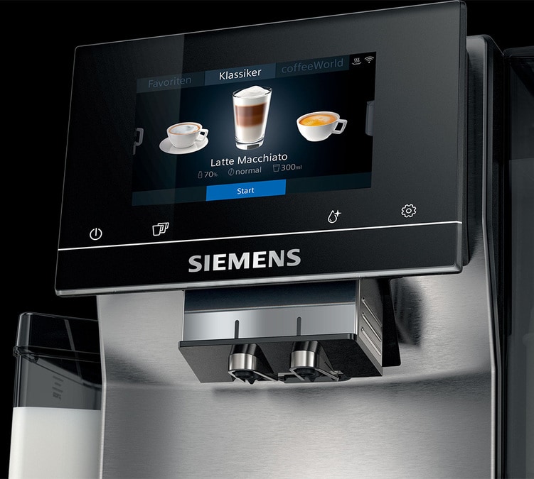 SIEMENS EQ.700 Intégral Noir Inox TQ707R03 Garantie 3 ans Coloris:Inox