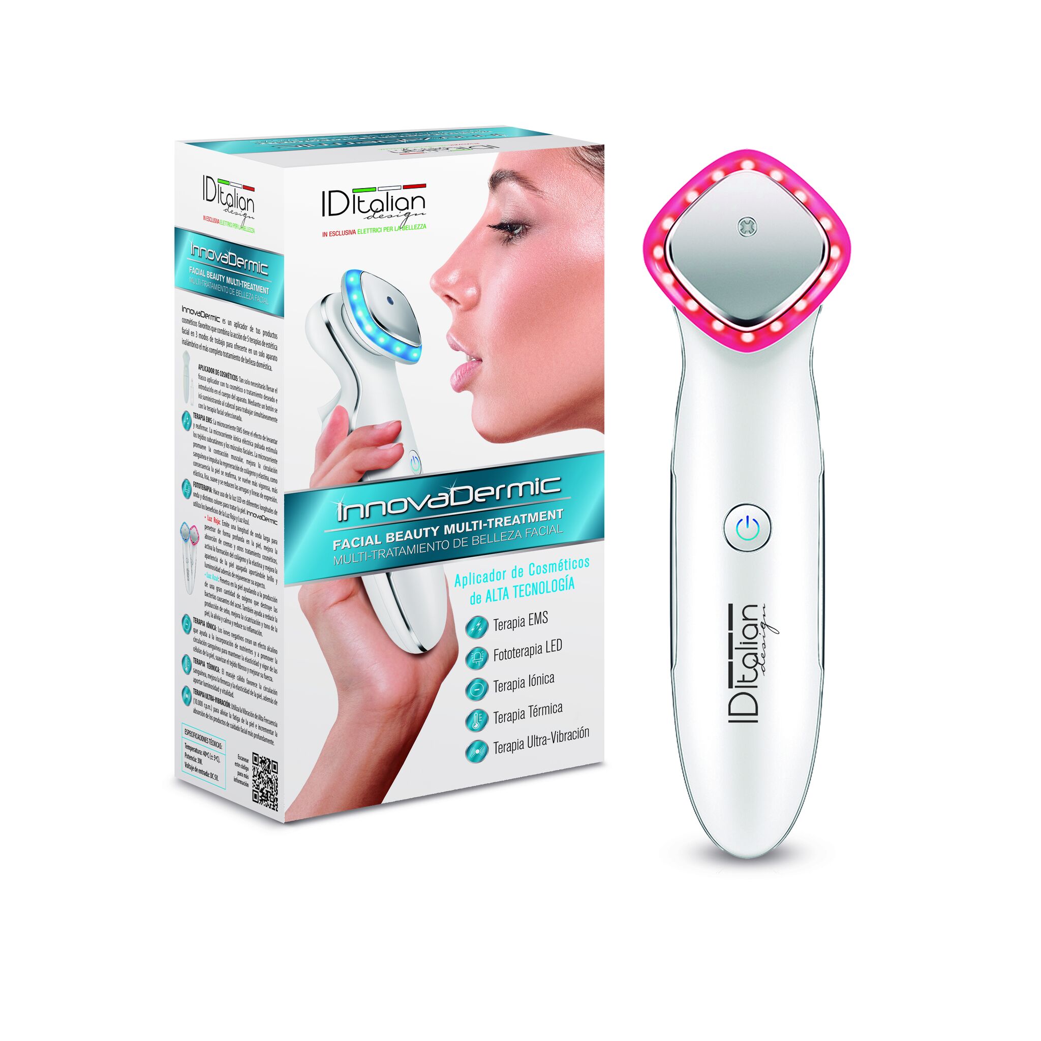 Italian Design Cream applicator with treatment
