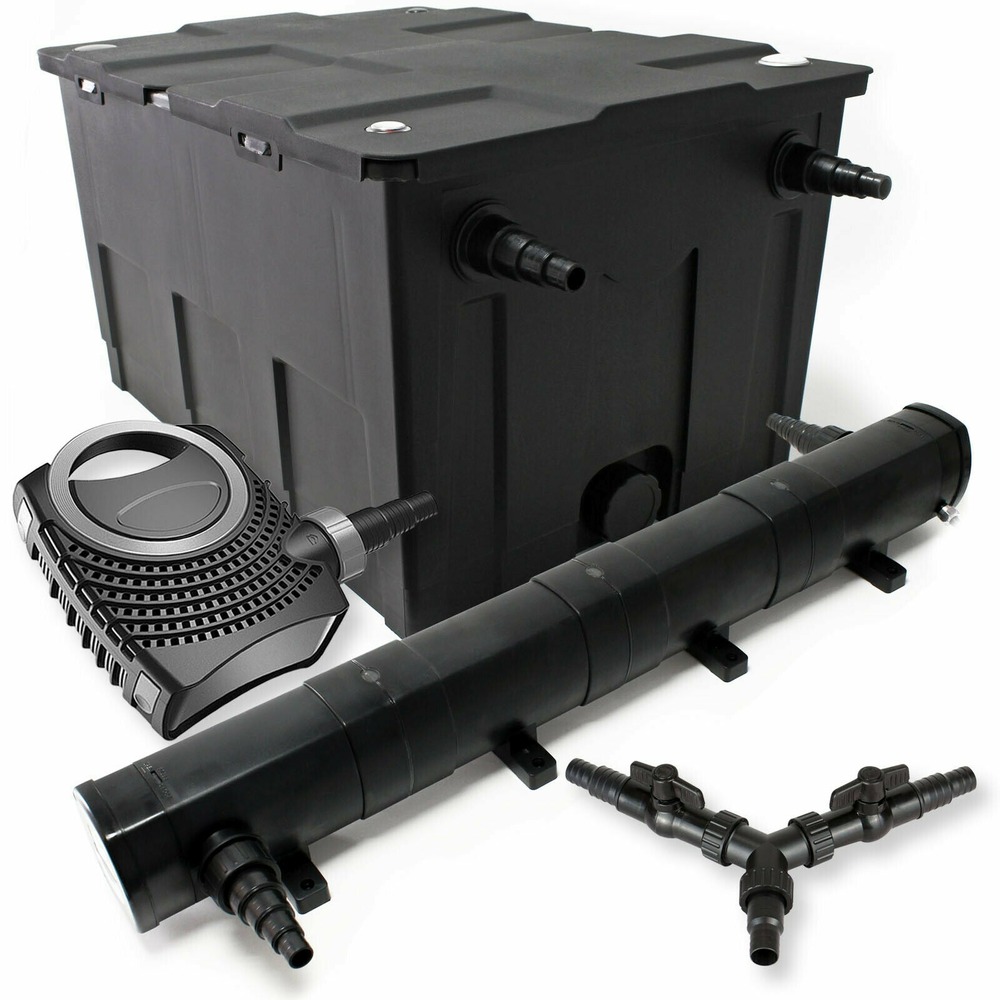 Kit filtration bassin 60000 litres 72 watts stérilisateur 70 watts pompe