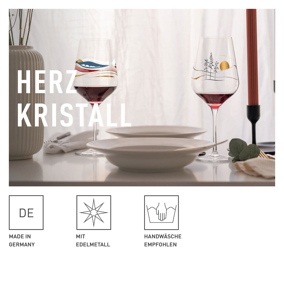 RITZENHOFF Weißweinglas HERZKRISTALL I C. KORDES