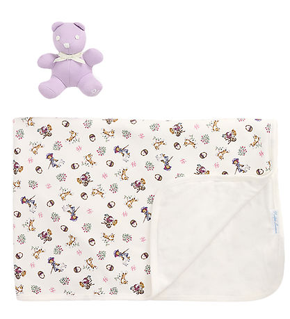 Polo Ralph Lauren Gave?ske - 5 Dele - Cream m. Bamser