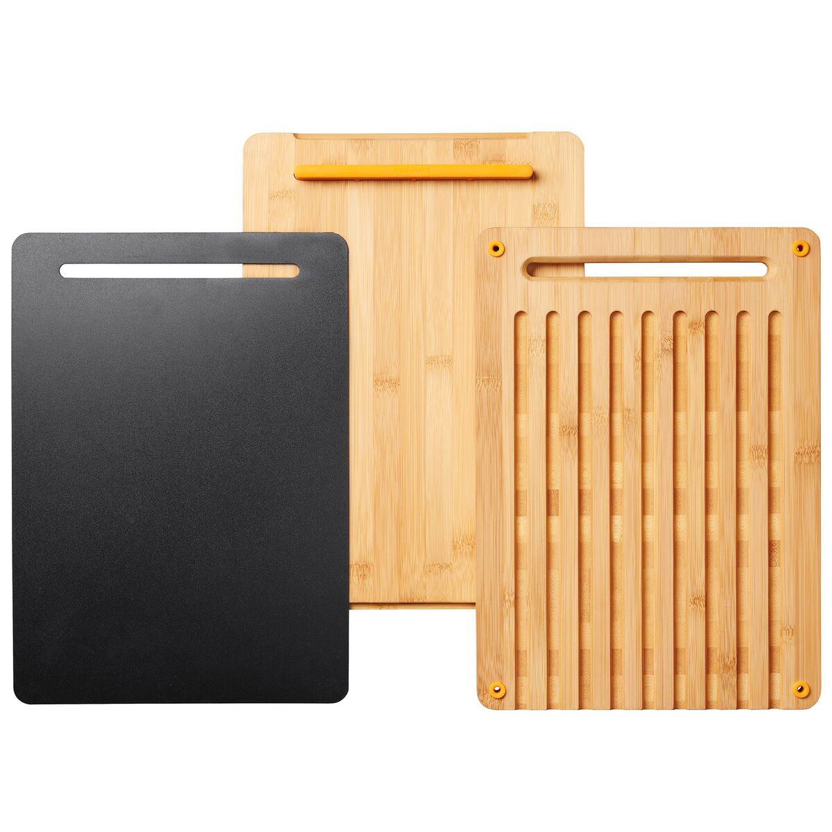 Fiskars Skjærebrett Functional Form 3-Deler Bambus
