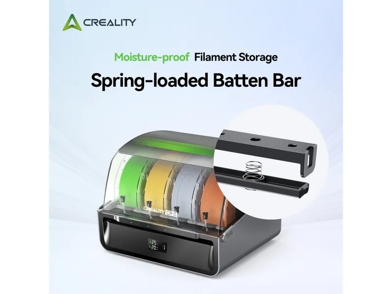 Creality 3D K2 Plus Combo, Fused Deposition Modeling (FDM), Wi-Fi, Ethernet LAN, USB-port, Visningsvindue