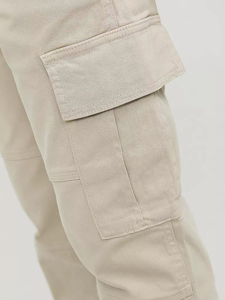 JACK & JONES Jungen Cargohose JSPTKANE JJHARLOW beige