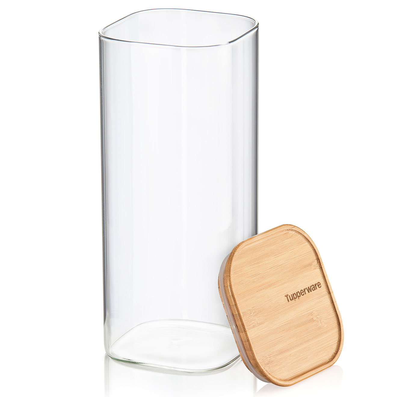 Tupperware Boite de conservation Bambou transparent/marron - 1.9L