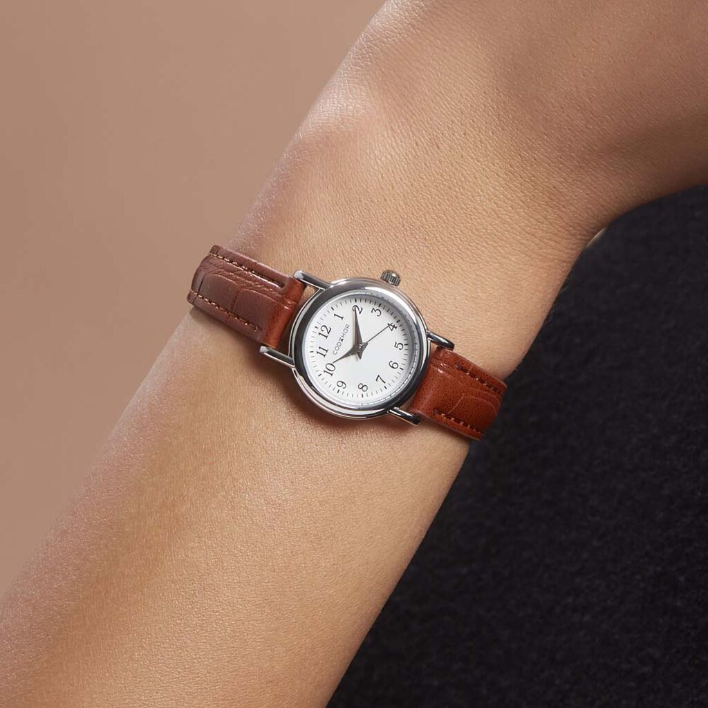 Montre Codhor Veronique Blanc