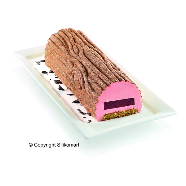 Tapis décors pour bûche silicone Magic Wood Silikomart