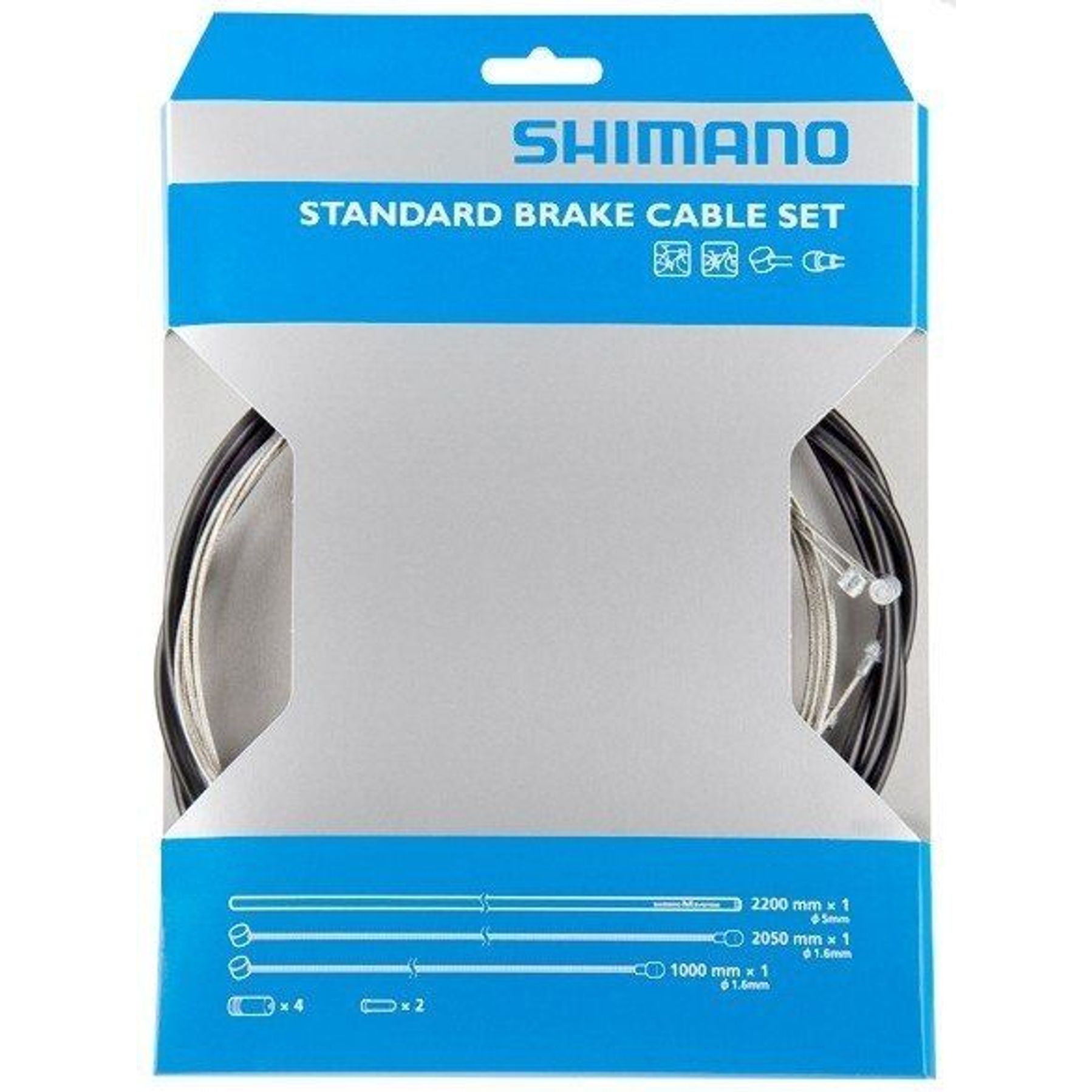 Shimano Rem Kabelset Standaard