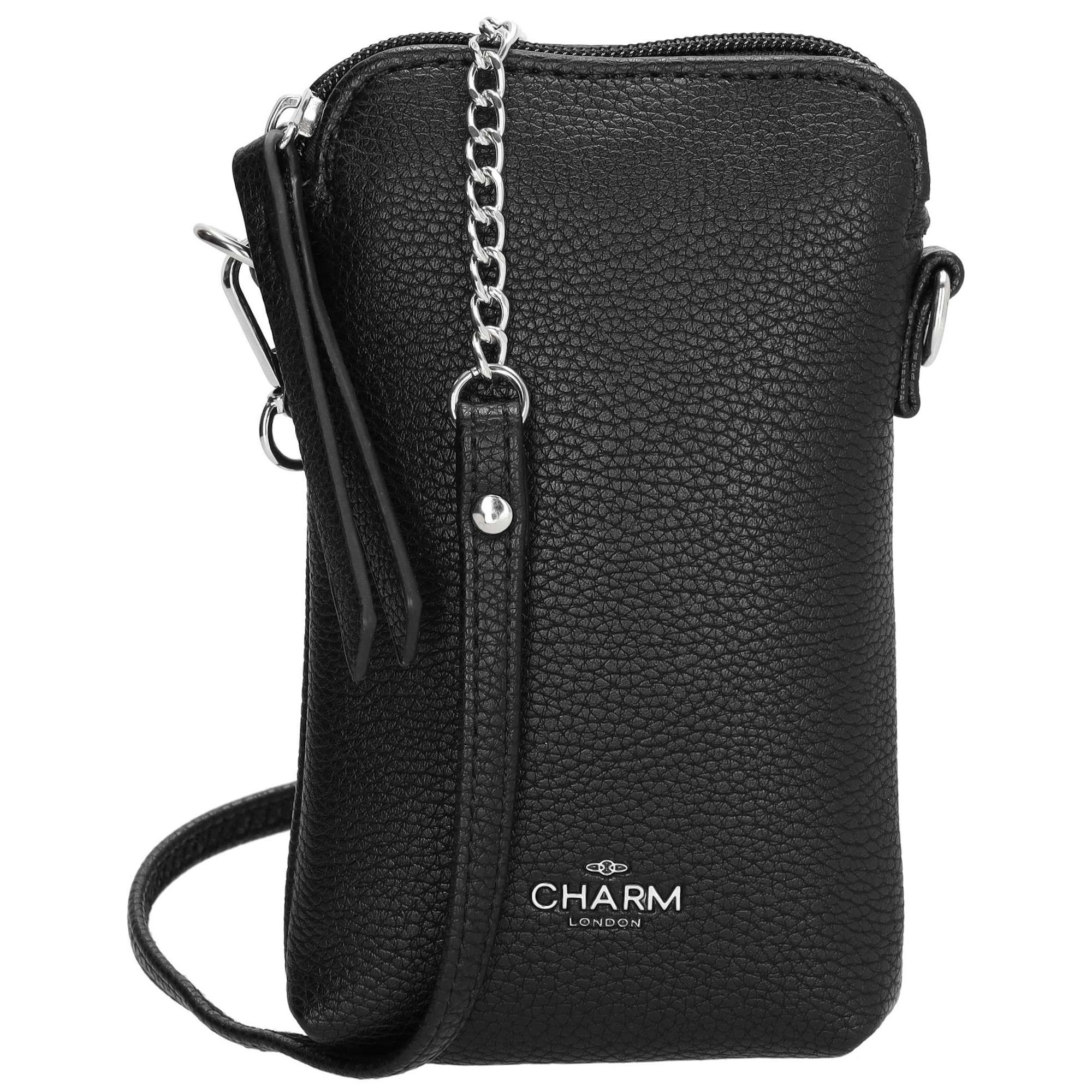 Charm London Stratford Telefoontasje Zwart