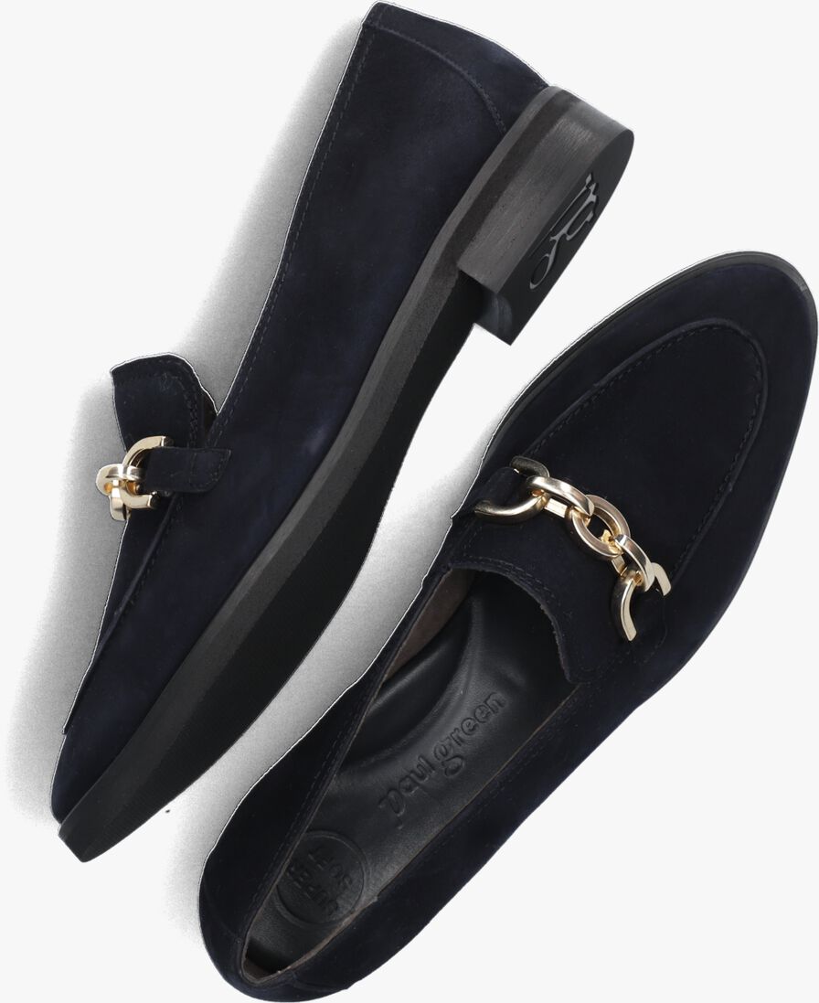 PAUL GREEN blauwe paul green loafers 1044