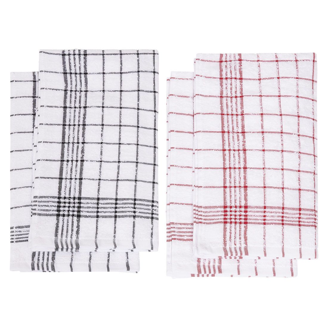 Frotte kjøkkenhåndkle 4pk