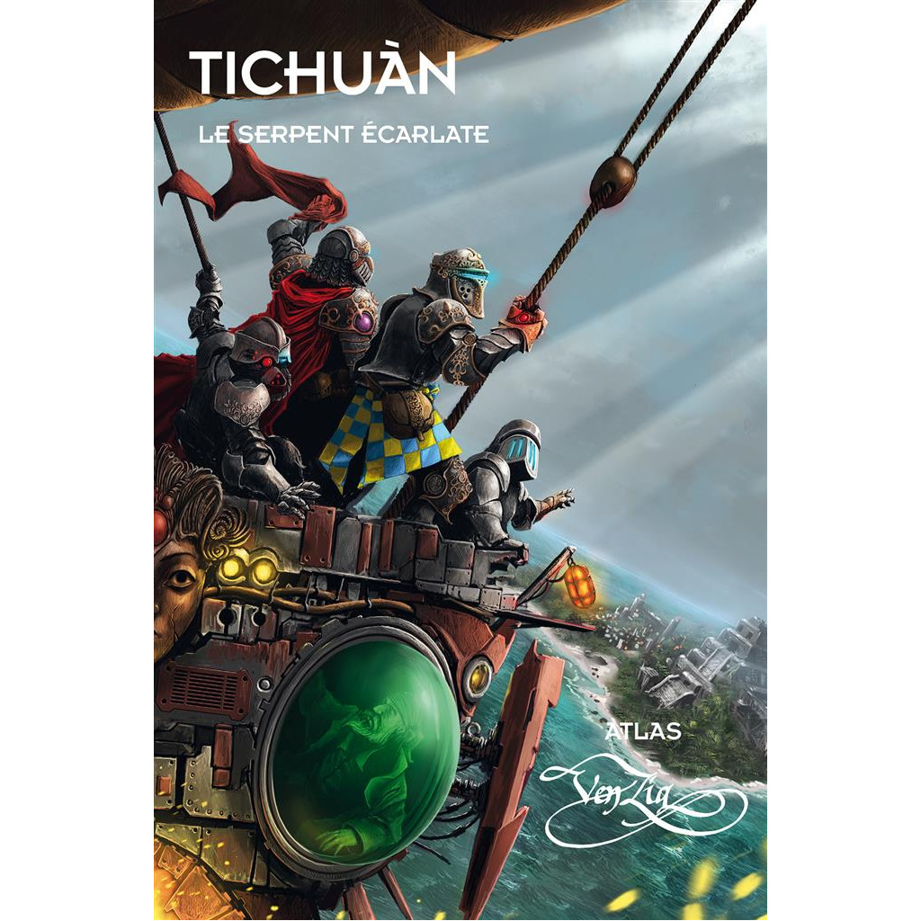 Venzia - Atlas : Tichuàn, Le Serpent Ecarlate