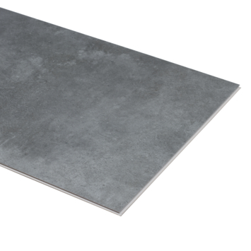 Le Noir & Blanc click PVC Piastro tegel donkergrijs betonlook incl. geïntegreerde ondervloer