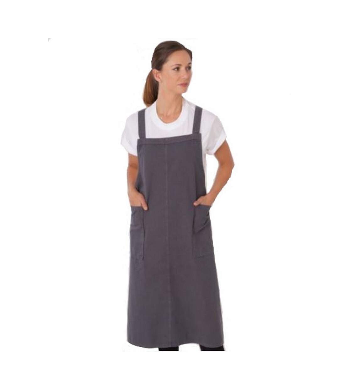 Dennys - Tablier ORIGINALS SHIFT - Adulte (Gris pâle) (Taille unique) - UTBC4659