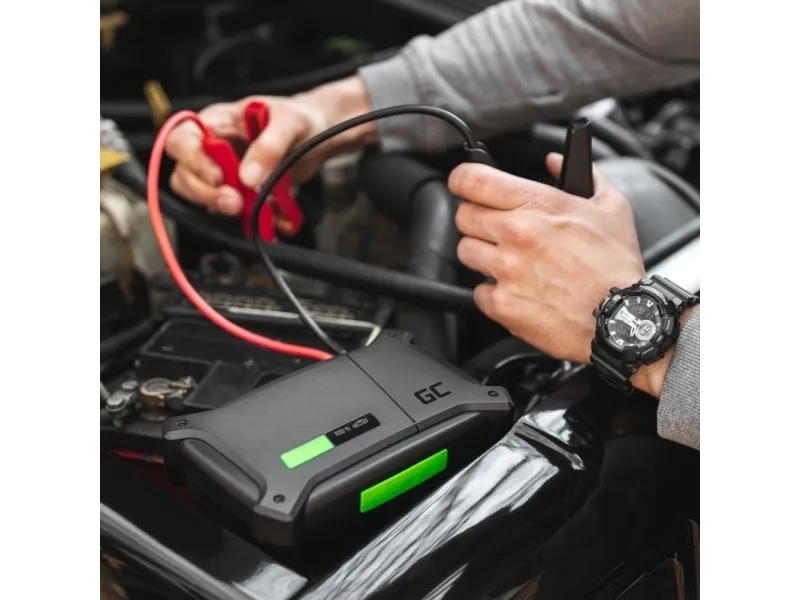 Green Cell CJSGC01, 16000 mAh, Lithium-polymer (LiPo), Strømforsyning, Quick Charge 1.0, Quick Charge 2.0, Quick Charge 3 , Quick Charge 3.0, 80 W, Sort