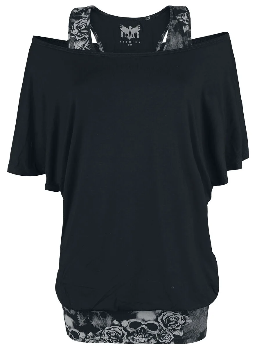 When The Heart Rules The Mind | Black Premium by EMP T-Shirt Manches courtes
