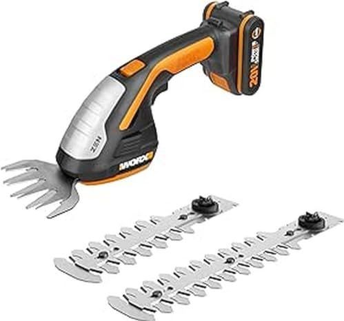WORX - Accu Grasscharen - Inclusief 4 Messen - Powershare-platform