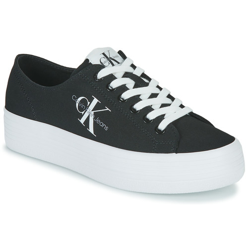 Calvin Klein Jeans - VULC FLATFORM ESSENTIAL MONO - Noir
