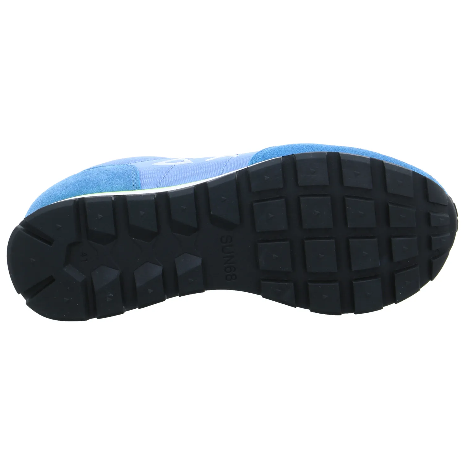 SUN68 Halbschuhe Sneaker Stoff Blau Textil