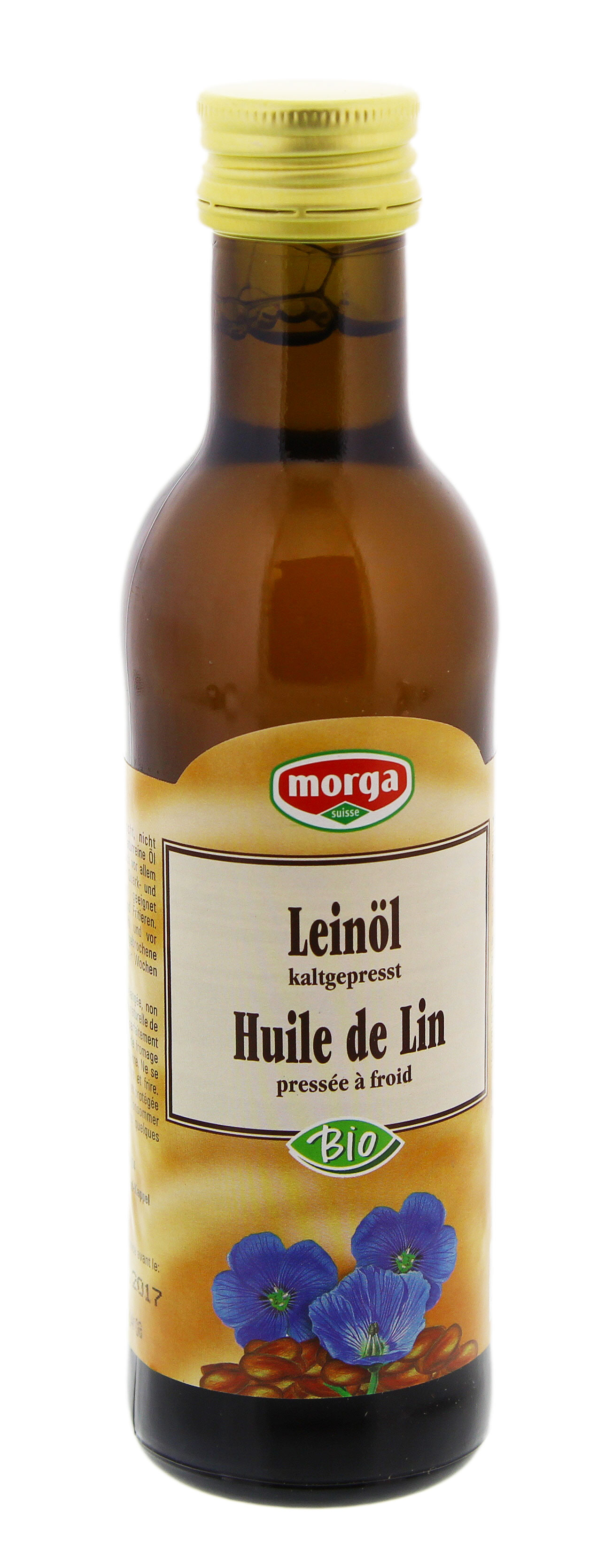 MORGA Leinöl kaltgepresst Bio Fl 1.5 dl