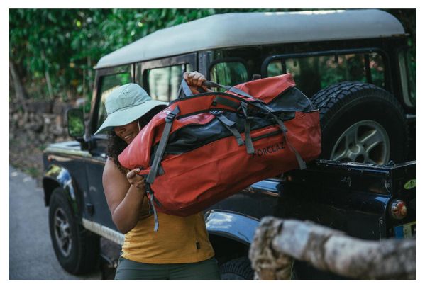 Sac d'Expédition Forclaz Duffel 900 Extend WP 80-120L Rouge