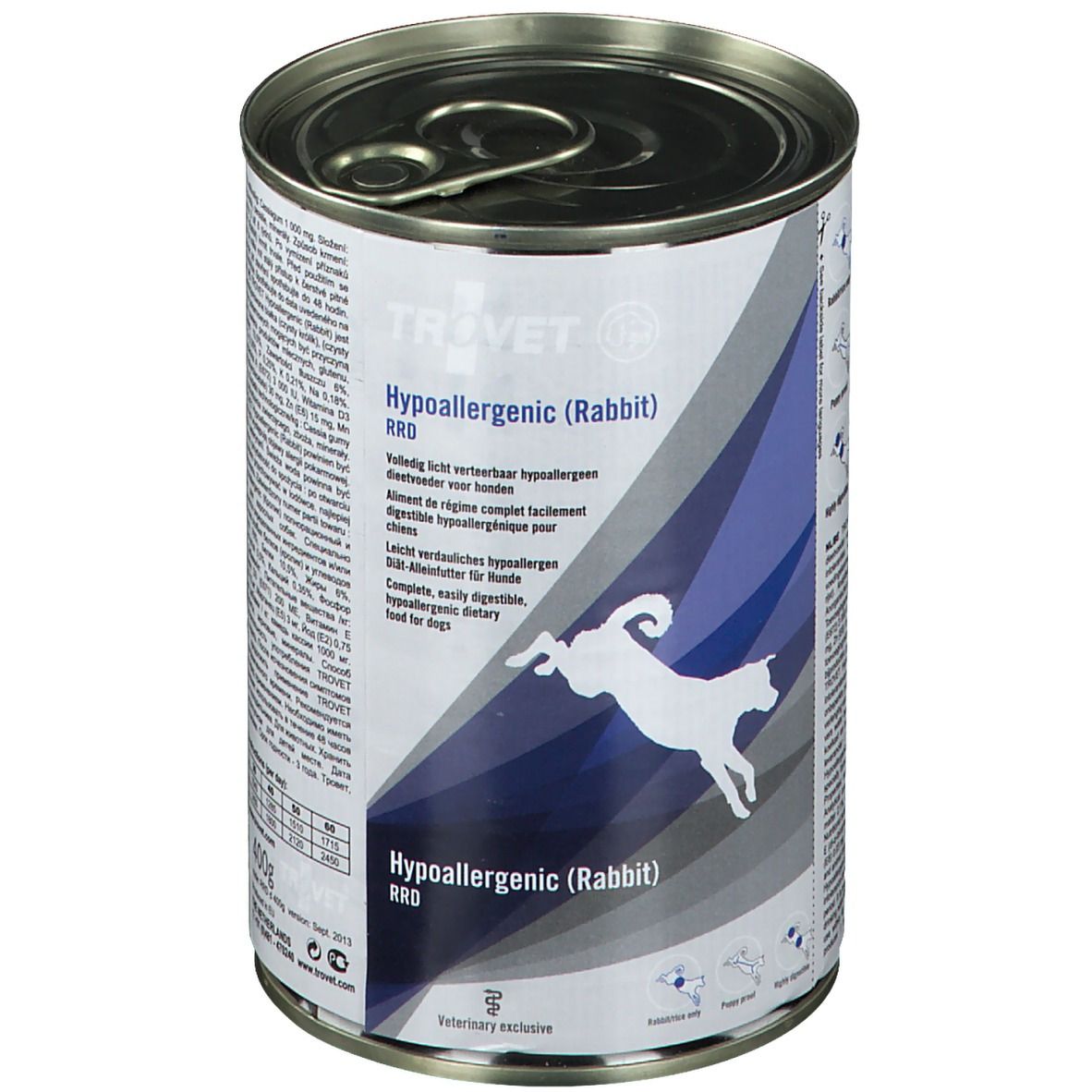 Trovet Hypoallergenic (Kaninchen-Reis) Hund / RRD