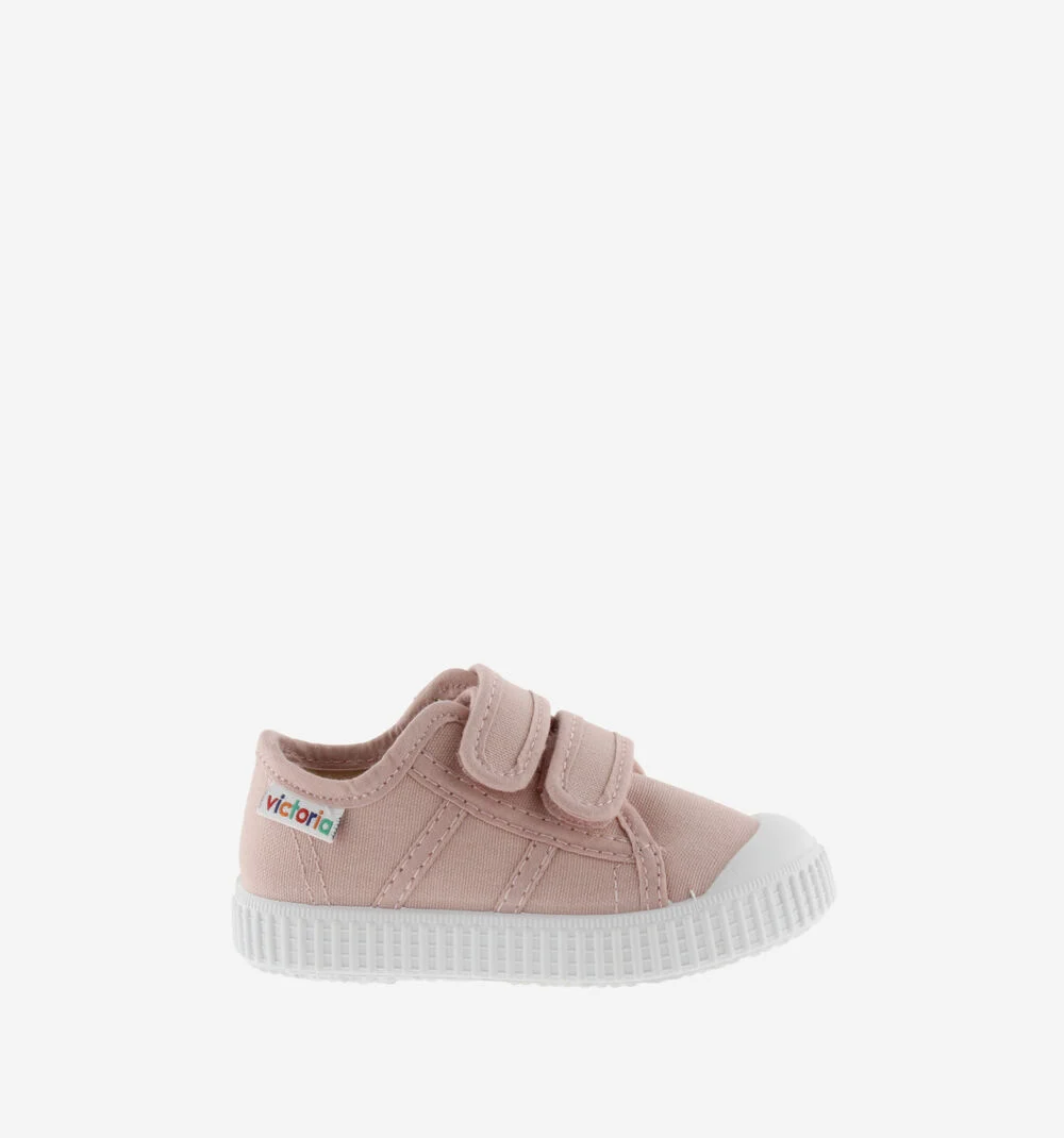 1915 BASKET SCRATCH TOILE Baskets en toile à scratch pour enfant SKIN