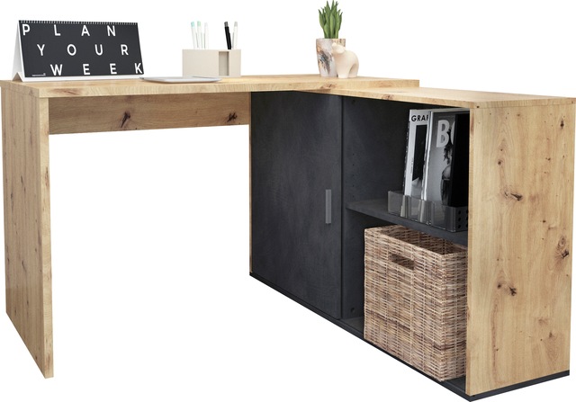 FMD Eckschreibtisch »Valley« Breite 118 cm