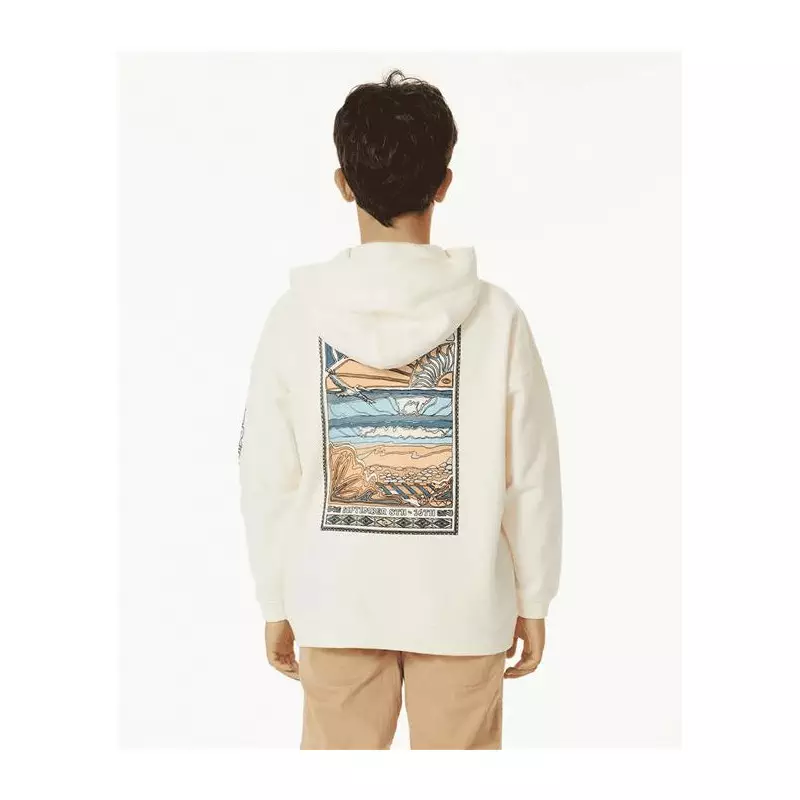 Sweat junior RIPCURL Wsl Final Hood -Kids Bone