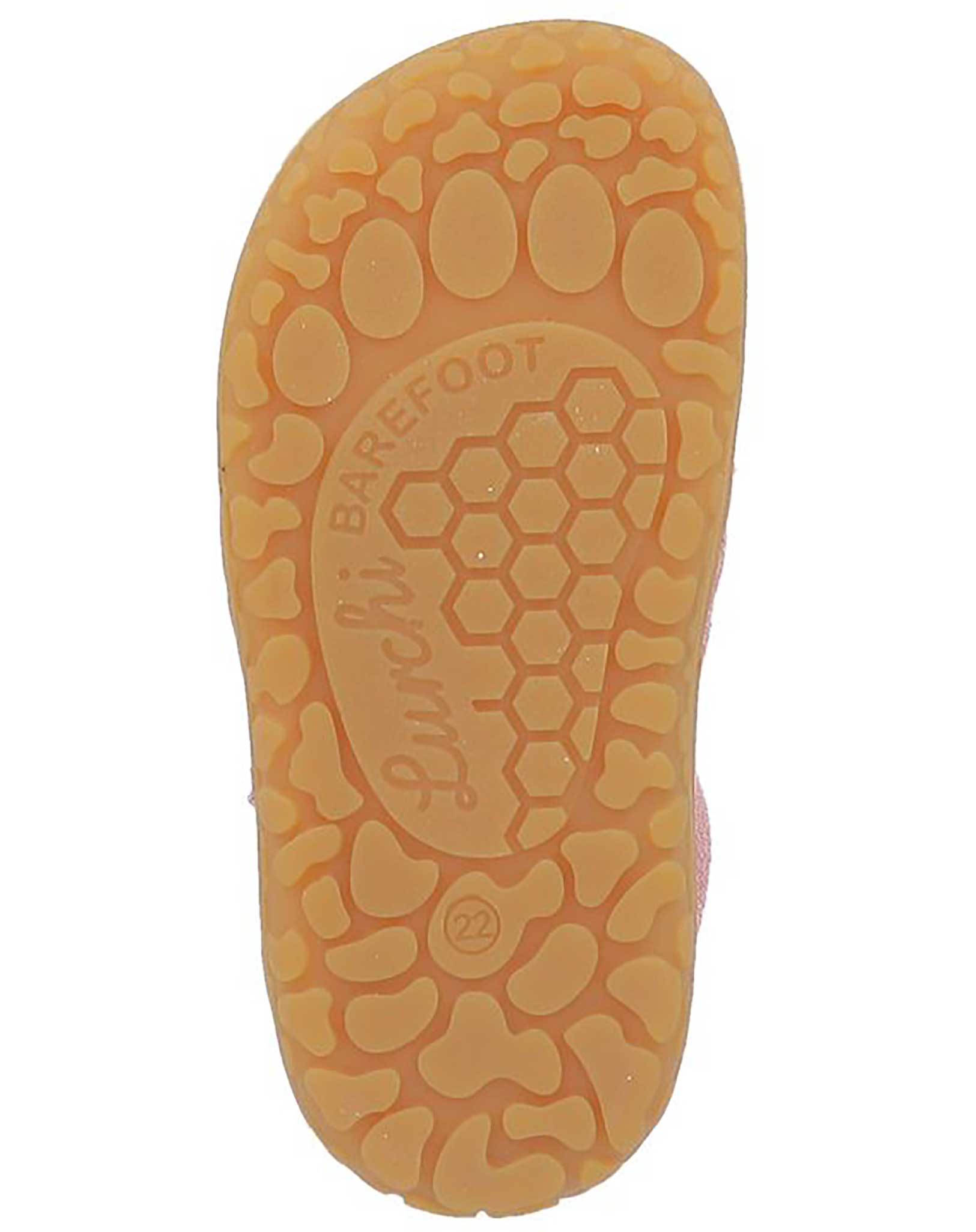 Kletthalbschuhe NOAH BAREFOOT SUEDE in chiffon