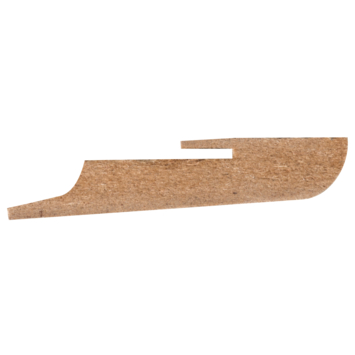 Muurplint grijs eiken nr. 508 240 cm