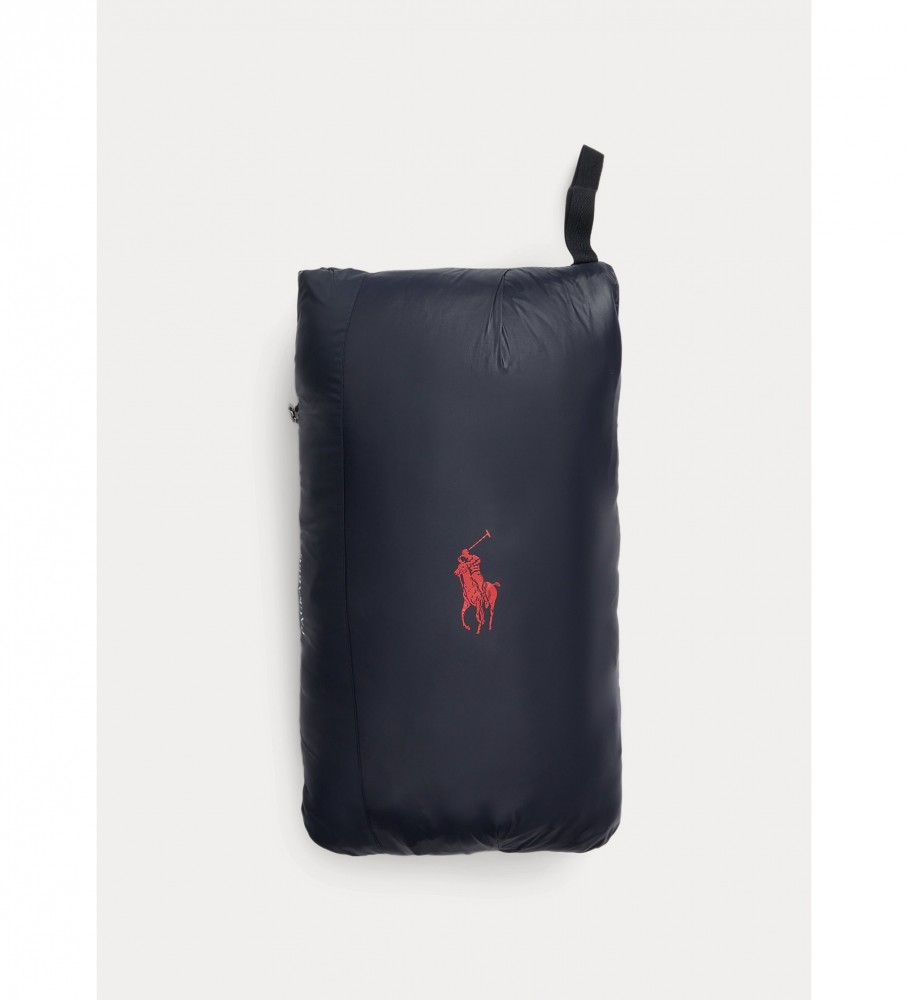 Jaqueta dobrável impermeável Ralph Lauren, azul marinho