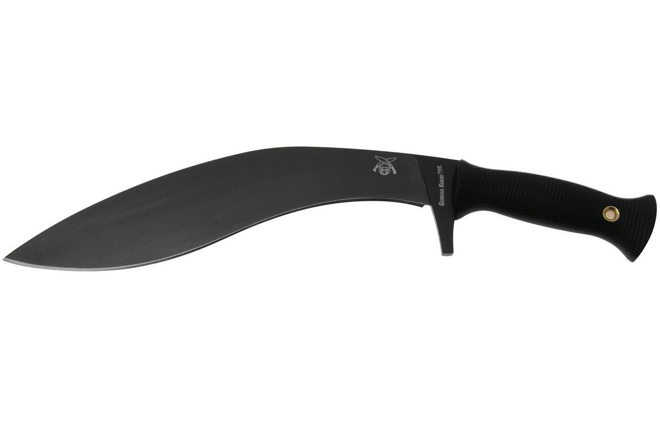 Cold Steel Gurkha Kukri Plus Blackout 35GKX, Black 52100, Kray-Ex, machete