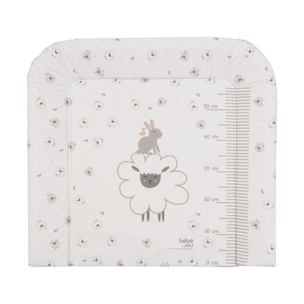 Bebe-Jou Aankleedkussen - Tiny Sheep - 72 x 77 cm