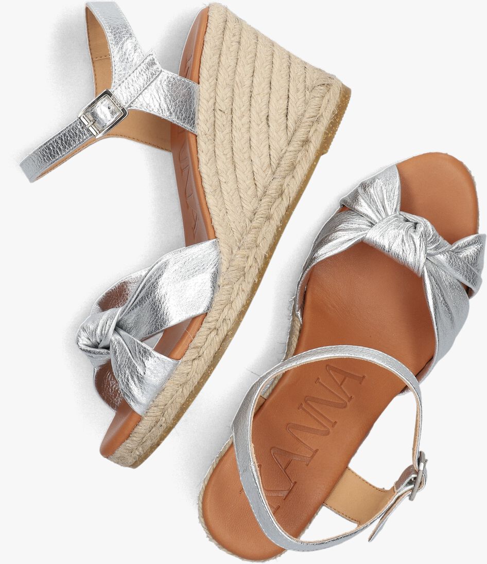 KANNA zilveren kanna espadrilles 23104