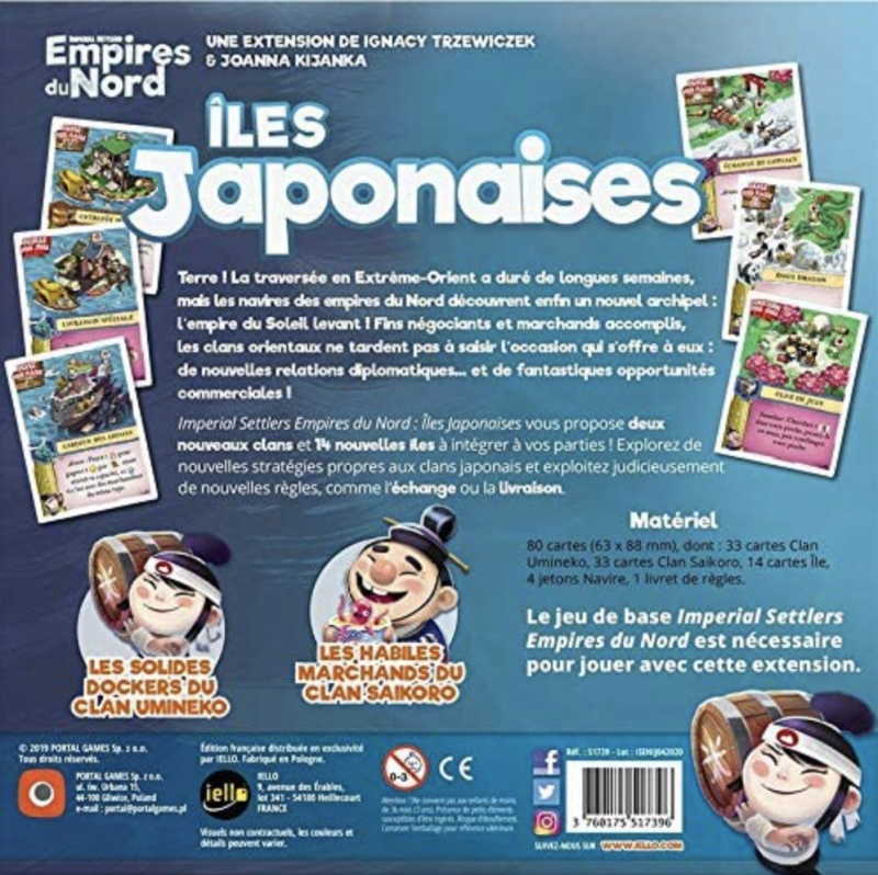 Imperial Settlers : Empire du Nord - Iles Japonaises