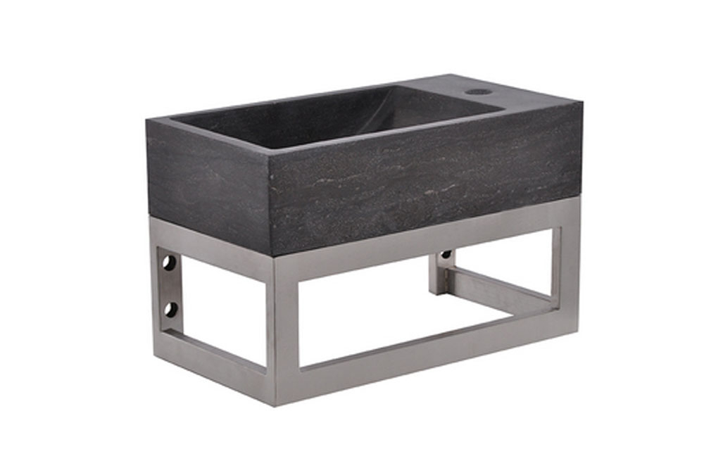 Mueller RVS montagebeugel vierkant 40x22x15cm