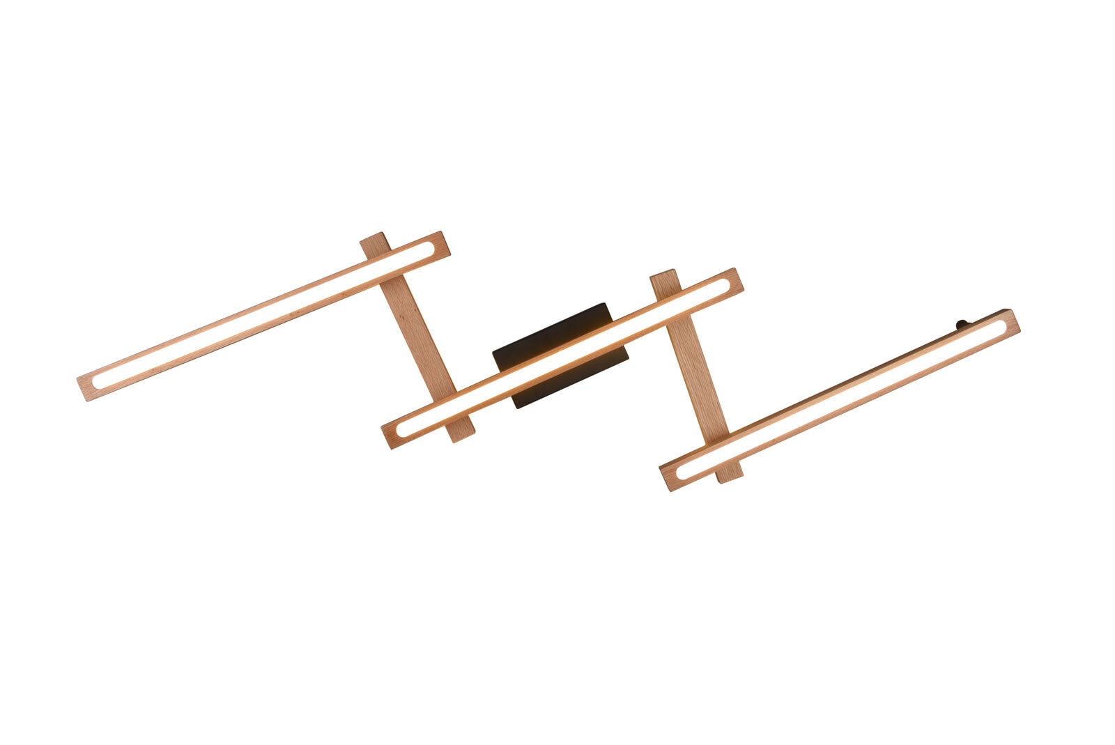 Bellari Deckenleuchte braun 626410530, B/H/T: 180 / 13,5 / 10 cm