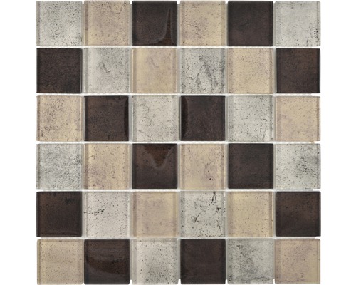 Glasmozaïek XCM Moon28 29,8x29,8 cm beige