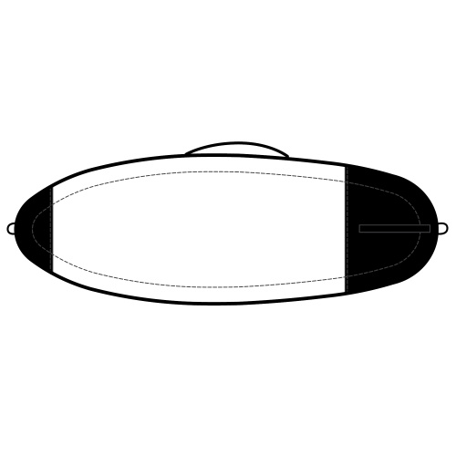 Surfpirates Surf/Kitesurf Boardbag Sport